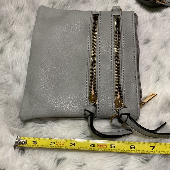 NWOT Nordstrom Small grey crossbody - Picture 5 of 15